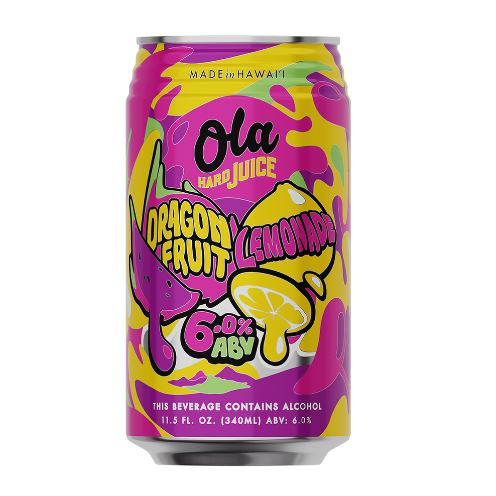 Ola Brew Dragonfruit Lemonade Hard Juice | Village Bottle Shop