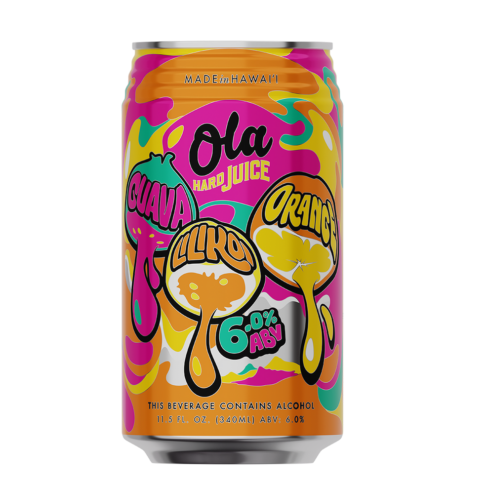 Ola Brew Guava Lilikoi Orange Hard Juice | Village Bottle Shop Ola Brew Guava Lilikoi Orange Hard Juice | Village Bottle Shop