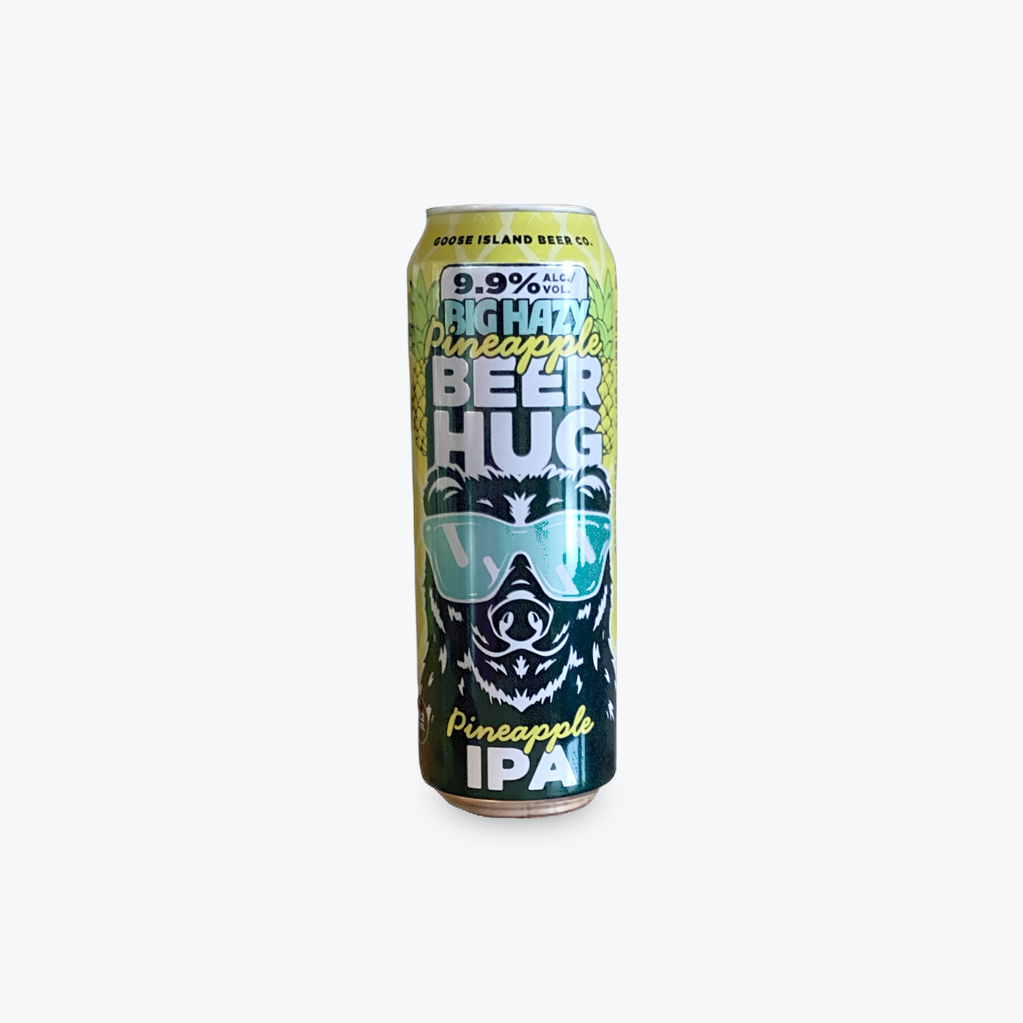 Goose Island Big Hazy Pineapple Beer Hug | Village Bottle Shop