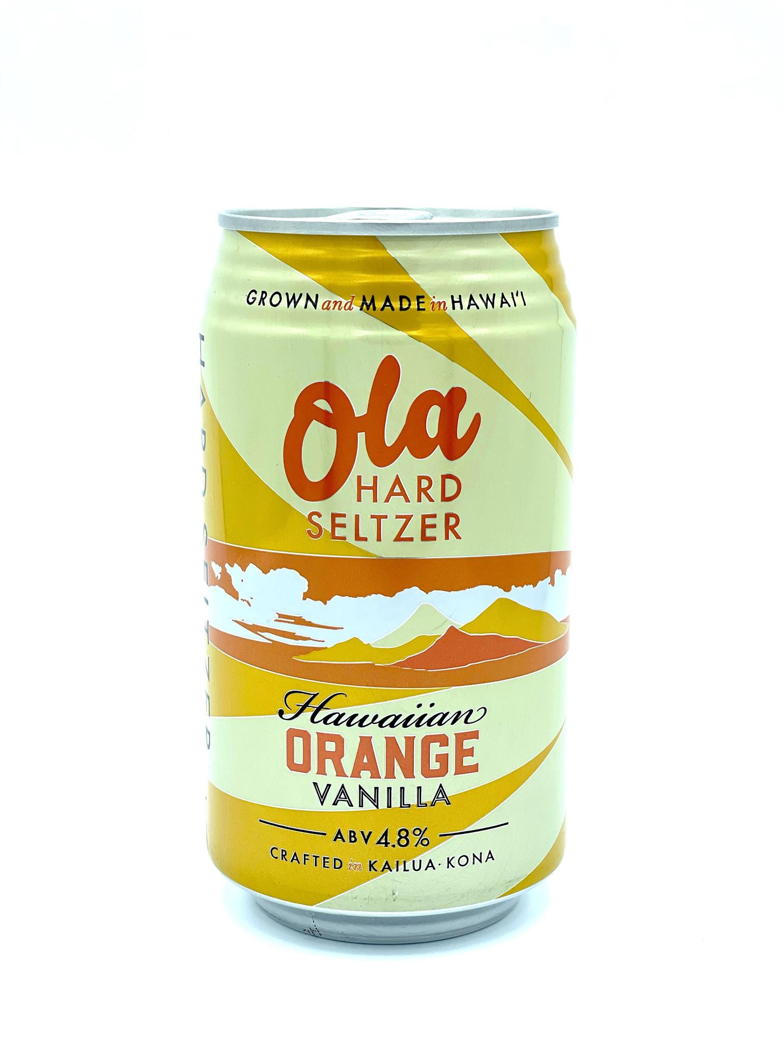 Ola Hard Seltzer Orange Vanilla Village Bottle Shop Tasting Room Ola Hard Seltzer Orange Vanilla Village Bottle Shop Tasting Room